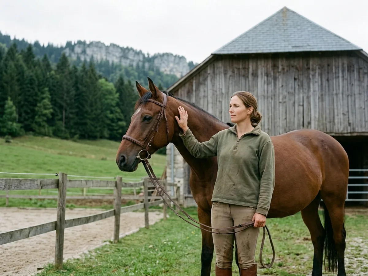 Cours d'équitation à Villard-Bonnot, Isère