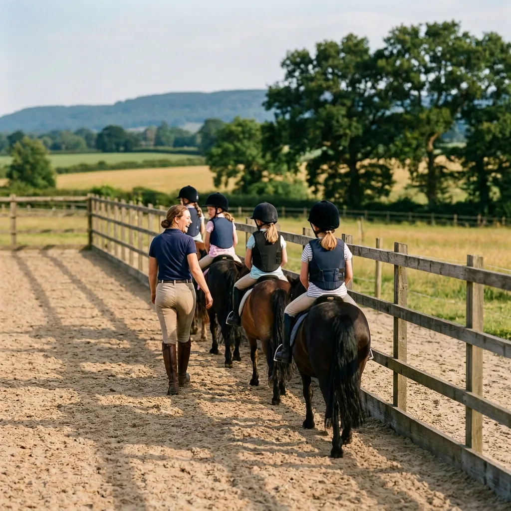 Cours de poney à Villard-Bonnot, Isère
